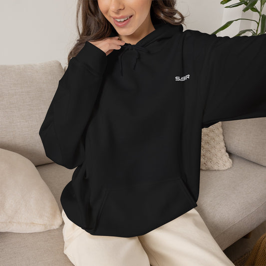 Built Through Patience Hoodie — Minimal Inspirational Hooded Sweatshirt