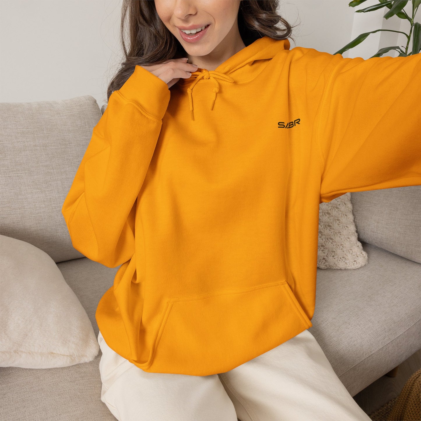 Built Through Patience Hoodie — Minimal Inspirational Hooded Sweatshirt