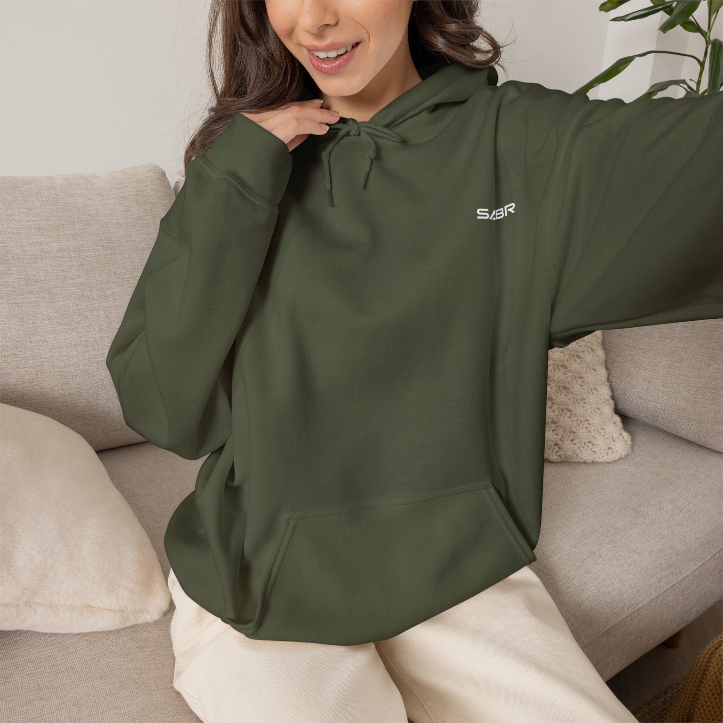Built Through Patience Hoodie — Minimal Inspirational Hooded Sweatshirt