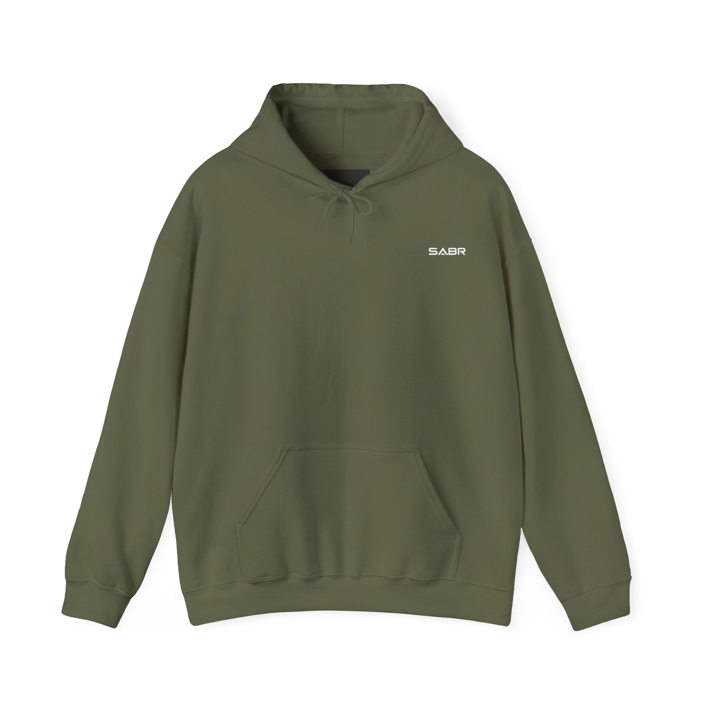 Built Through Patience Hoodie — Minimal Inspirational Hooded Sweatshirt