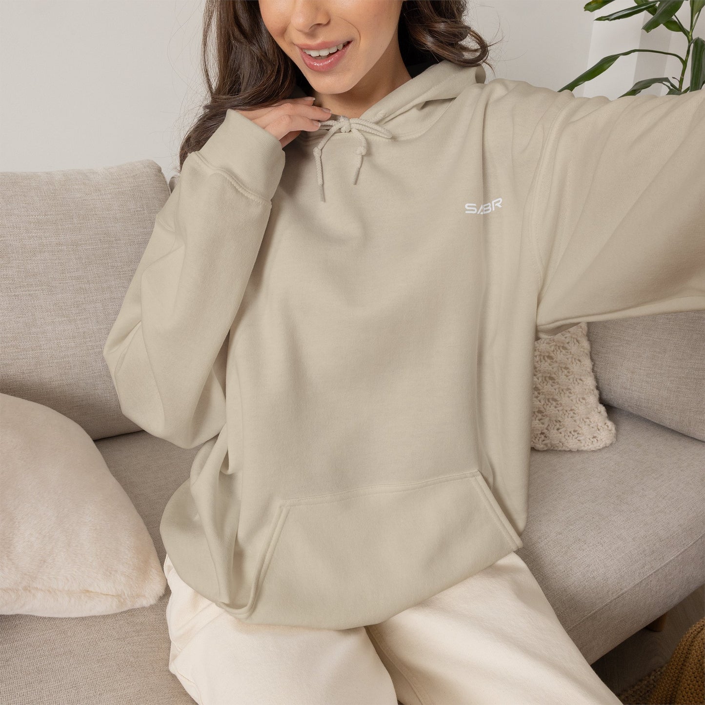 Built Through Patience Hoodie — Minimal Inspirational Hooded Sweatshirt