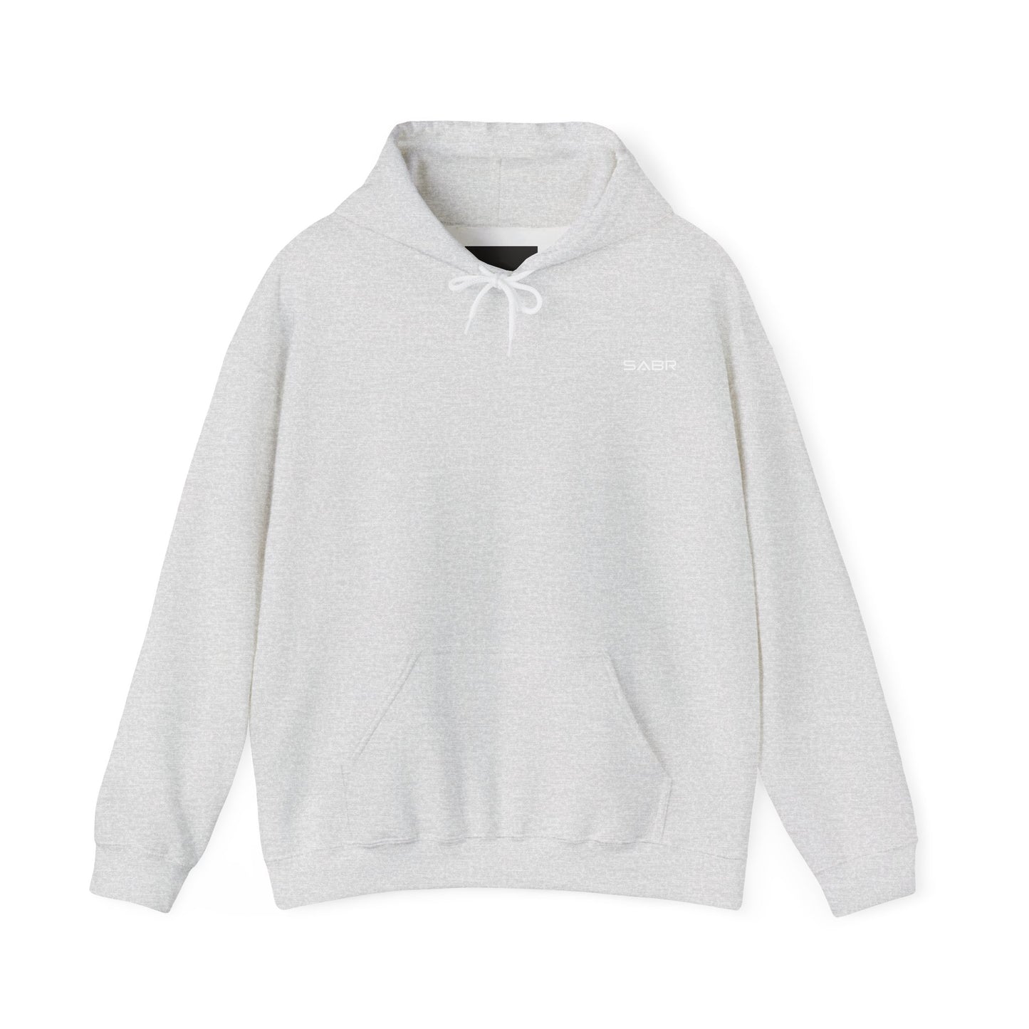 Built Through Patience Hoodie — Minimal Inspirational Hooded Sweatshirt