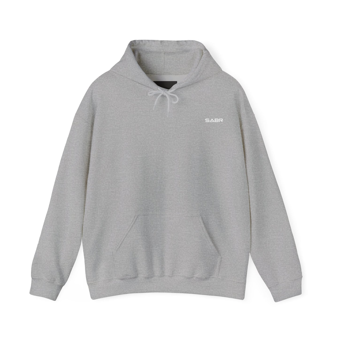 Built Through Patience Hoodie — Minimal Inspirational Hooded Sweatshirt
