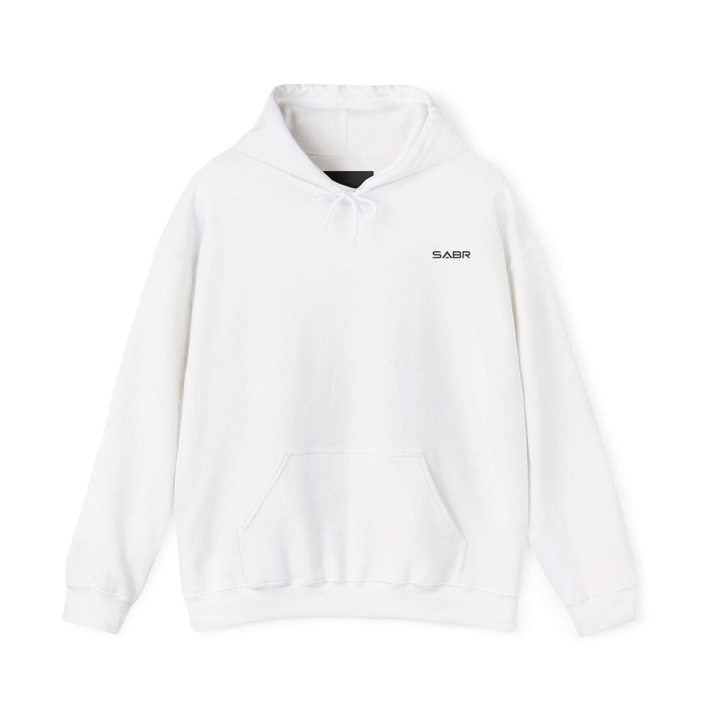 Built Through Patience Hoodie — Minimal Inspirational Hooded Sweatshirt